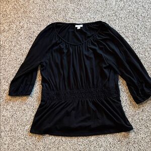 J. Jill Black Women's Blouse